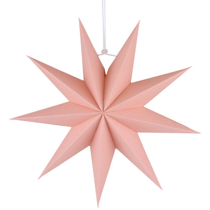 ⭐ 3D Paper 9 - Point Star Lantern (30 cm) - 12 Colours - 3 stars for US$34.90