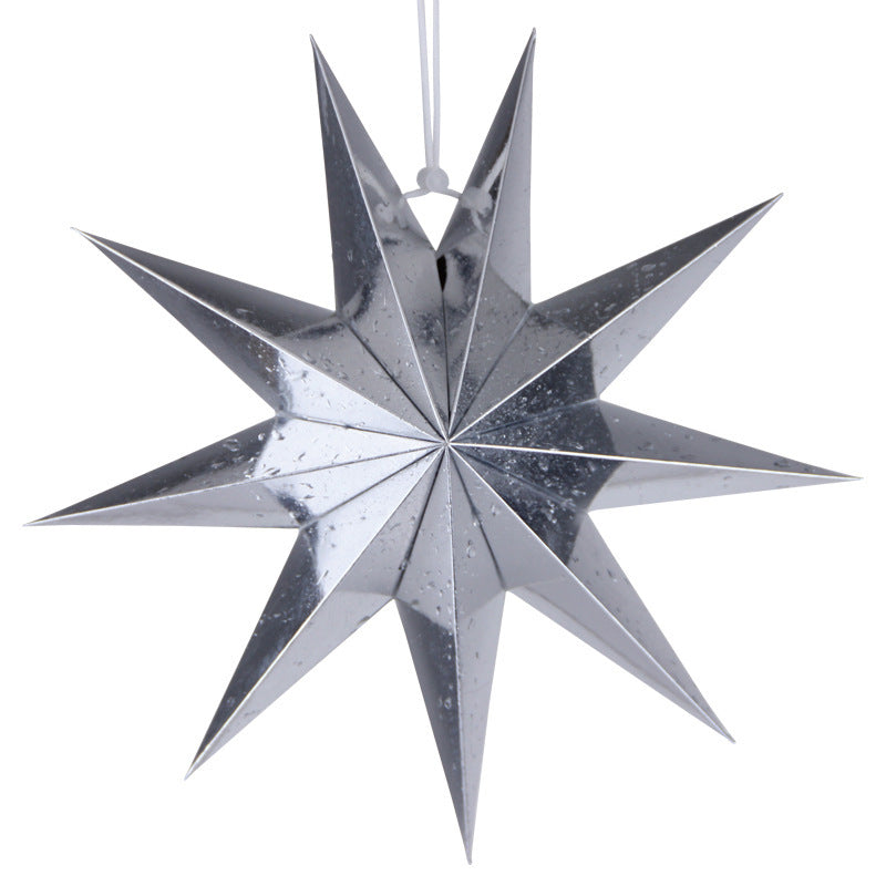 ⭐ 3D Paper 9 - Point Star Lantern (30 cm) - 12 Colours - 3 stars for US$34.90