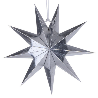 ⭐ 3D Paper 9 - Point Star Lantern (30 cm) - 12 Colours - 3 stars for US$34.90