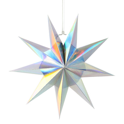 ⭐ 3D Paper 9 - Point Star Lantern (30 cm) - 12 Colours - 3 stars for US$34.90