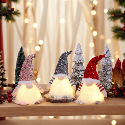 🧙🏻‍♂️Light - Up Gnome Decoration (30 cm) - Multiple Hat Colours - Buy 2 or More Save 10 %