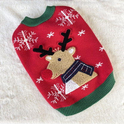 🧣Pet Christmas Sweater - Warm Padded Dog Jumper (S-XXL) - Buy 2 and Save 10 %