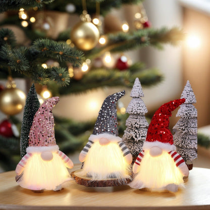 🧙🏻‍♂️Light - Up Gnome Decoration (30 cm) - Multiple Hat Colours - Buy 2 or More Save 10 %